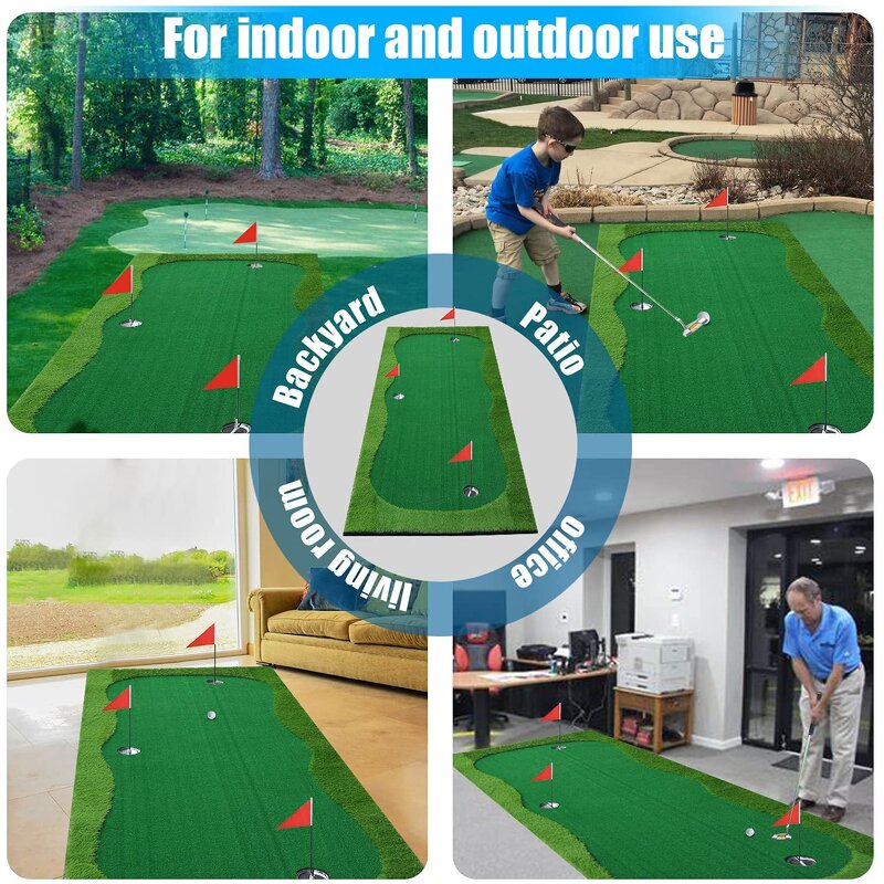 Golf Putting Green Manufacturer - GPG02A Wholesale Indoor Mini Golf Custom Putting Green Artificial Grass