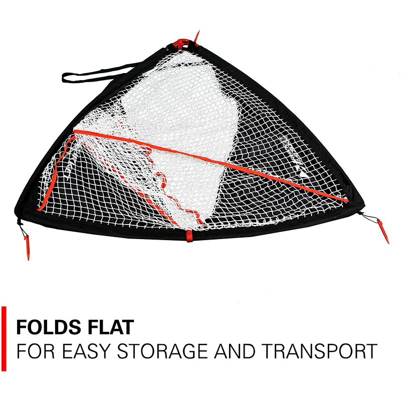 Lacrosse Goal Manufacturer - Low Price Fast Install Fiberglass Frame Collapsible Net Portable Kidstraining Equipment Backyard