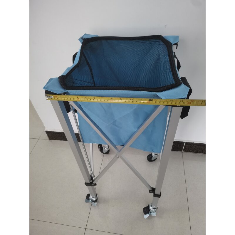 Pickleball Baseball Softball Cart Manufacturer - Hot Sale Portable Customized Logo Aluminum for Training Club