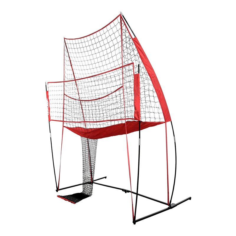Volleyball Practice Net Manufacturer - VPN02A Portable Large Badminton Tennis Net for Hitting and Serving Drills