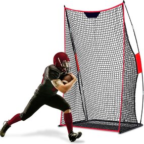 Football Practice Net Manufacturer - 7ft by 4ft Outdoor Lightweight Portable Kids Bow Frame Training Target