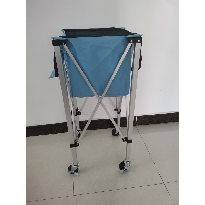 Tennis Pickleball Cart Manufacturer - Portable Square Steel Tube Aluminum with Customized Logo for Training Outdoor Indoor