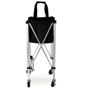 Baseball Softball Tennis Pickleball Cart Manufacturer - Hot Sale Portable Customized Logo Aluminum for Collecting