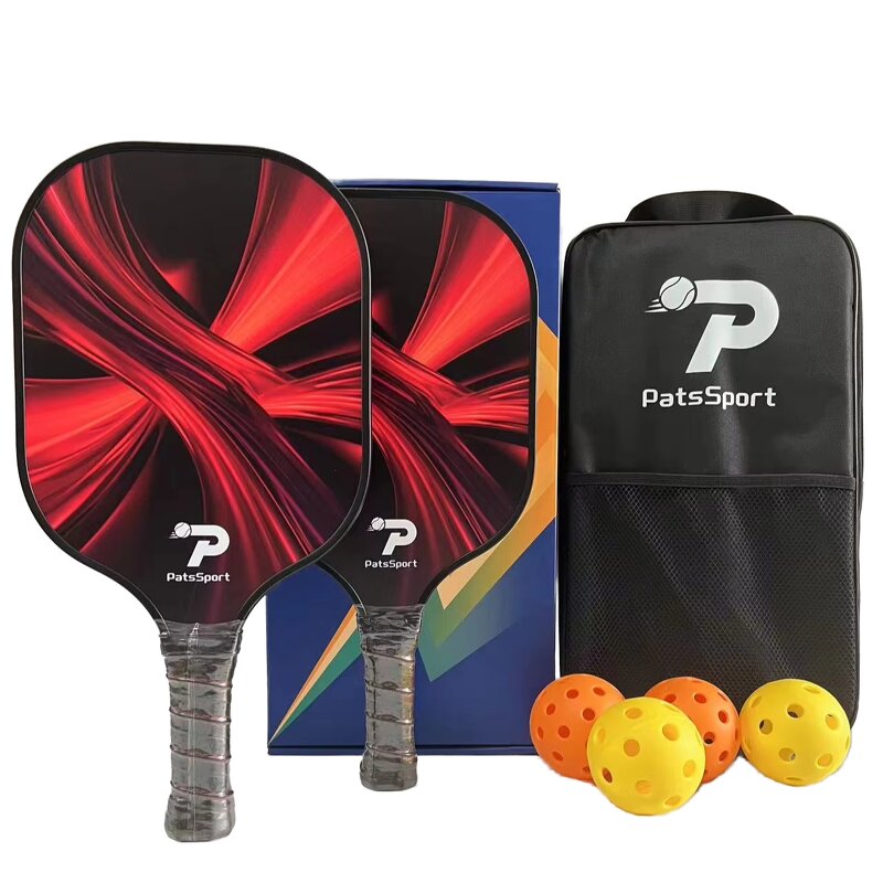 Pickleball Paddle Set Manufacturer - T300 Carbon Fiber 14mm Thickness Textured TPU Edge Guard USAPA Certified 210g Racing PP