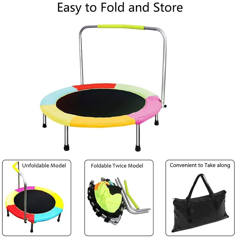 Trampoline Manufacturer - High Quality for Kids Mini Indoor Outdoor With Handle