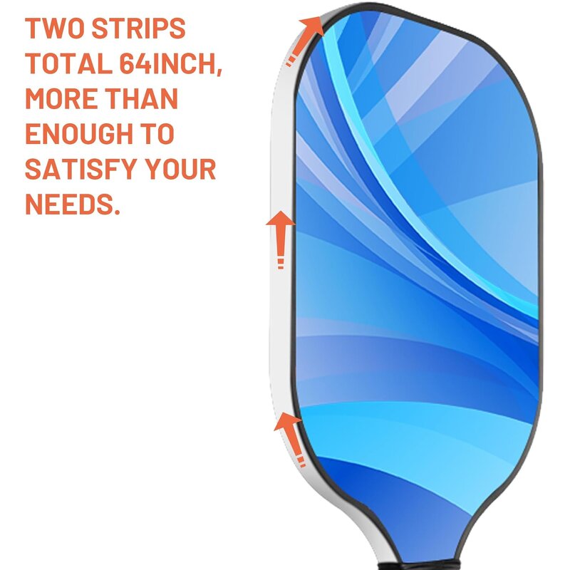 Pickleball Paddle Edge Guard Protector Tape - Customized Racket Protection Protective Head Tape