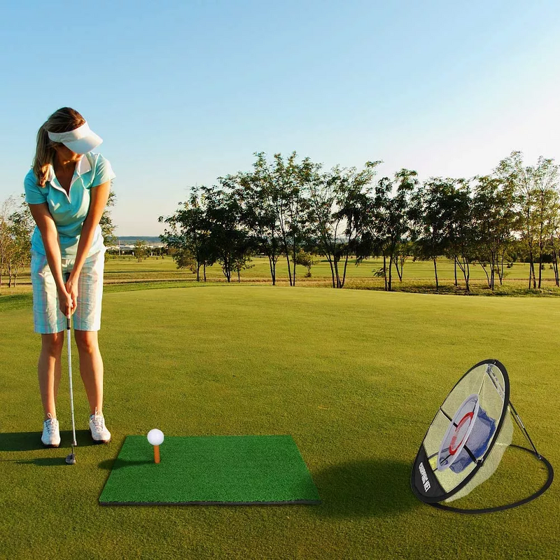 Golf Training Aids Manufacturer - Customized Carry Mini Quick Results Fitness Net for Outdoor Playing Pitching