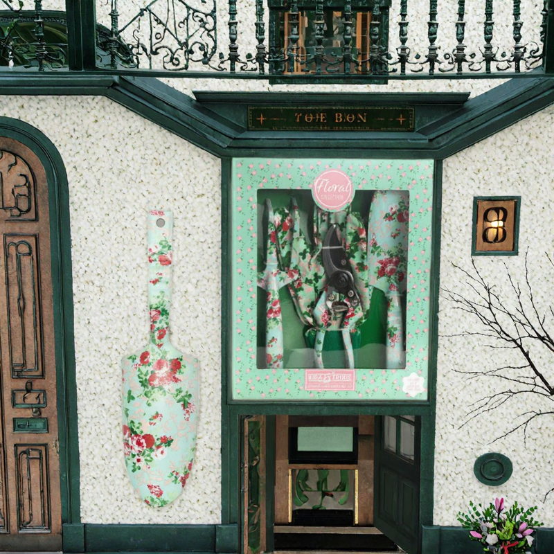 Garden Tool Sets Manufacturer - Mini Lady Floral Stainless Steel Pruner Trowel Cultivator-Custom OEM Support