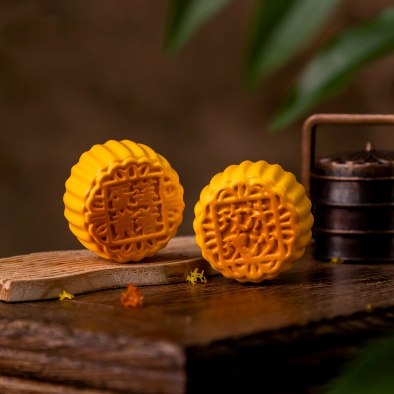 Simulation Moon Cake Resin Crafts Manufacturer - Micro Landscape DIY Desktop Decoration Fun for Mid-Autumn Festival Mini Small