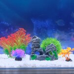 3)Aquarium decoration set