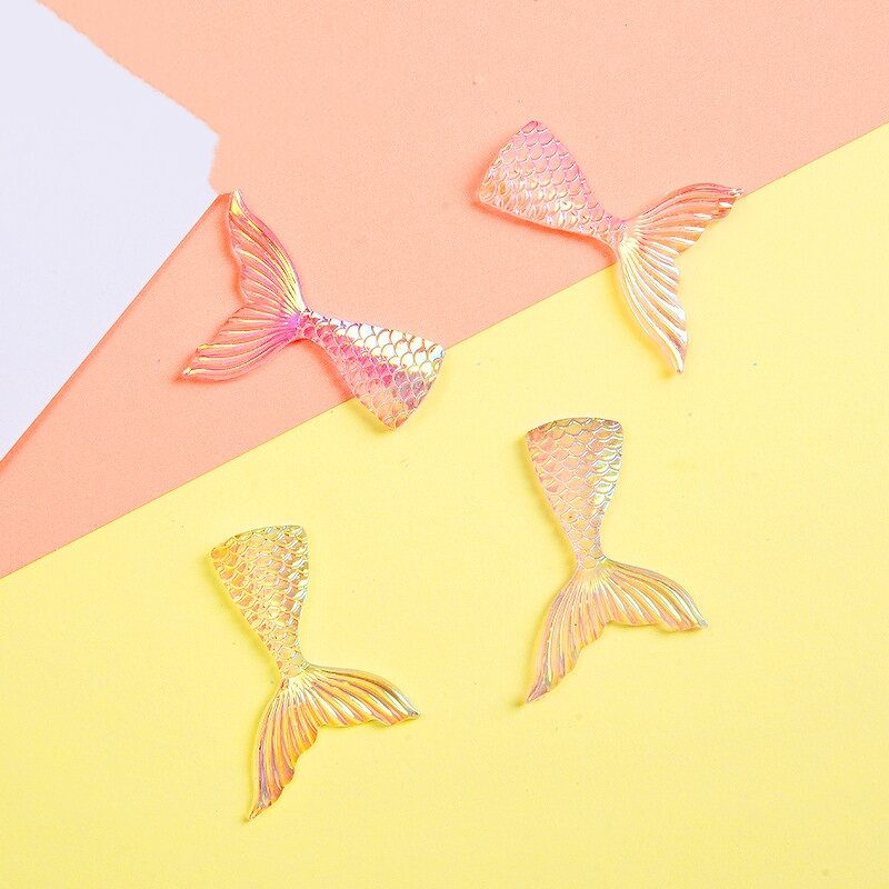 Resin Mermaid Tail Ornaments Manufacturer - Colorful Simulation Small for DIY Fish for Tank Sand Table Micro Landscape Decoration