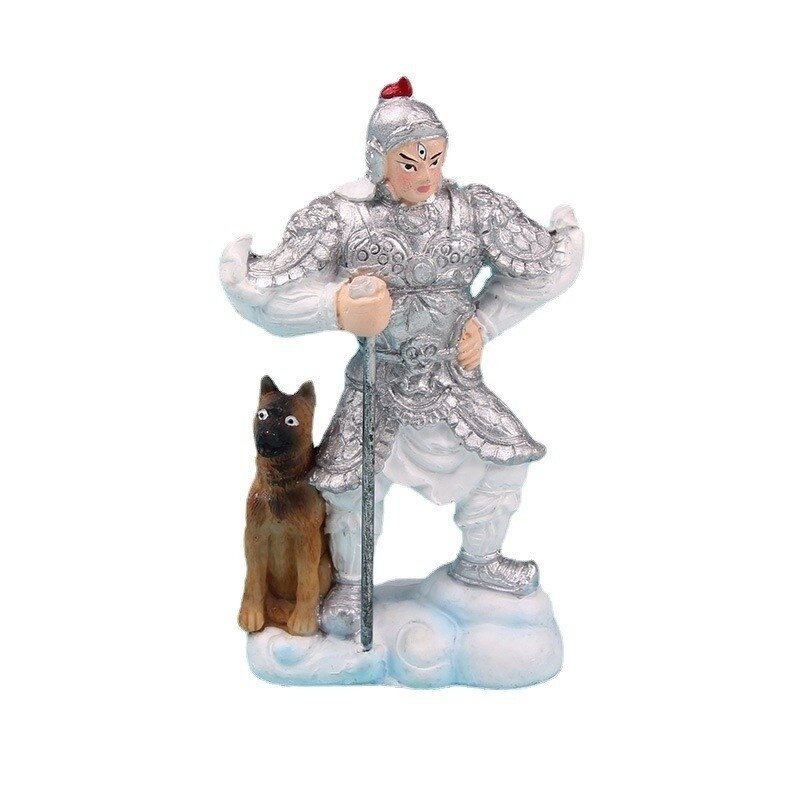 Resin Crafts Ornaments Manufacturer - Customizable Mythological Characters Journey to the West Erlang Shen Aquarium DIY Decoration