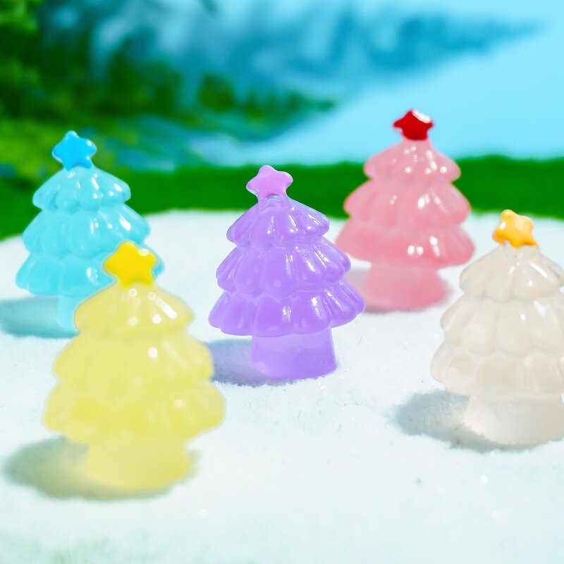 Christmas Tree Decoration Manufacturer - Hot Selling PVC Micro Landscape Creative Resin Ornaments Eco-Friendly Plastic Fish Tank