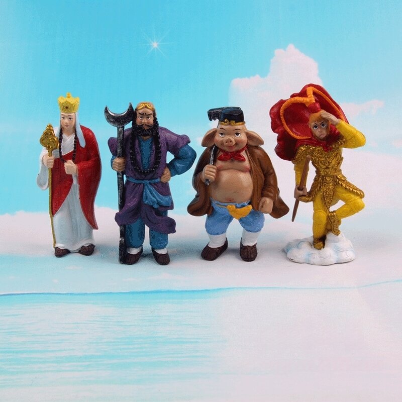 Aquarium Accessories Manufacturer - Customizable Eco-Friendly Fish for Tank Decoration Mythological Characters Journey West Resin