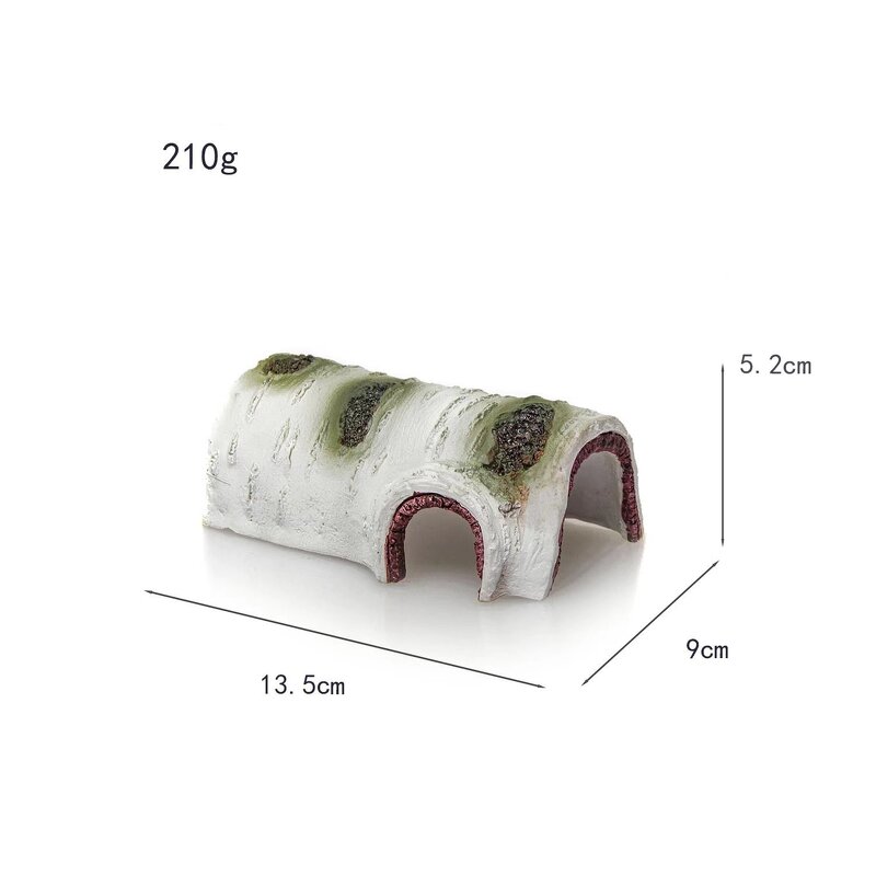 Aquarium Climbing Cave Manufacturer - Customizable Pets Hiding Turtle Sunbathe Reptiles Rock Fish Tank Landscape Resin Simulate Bark