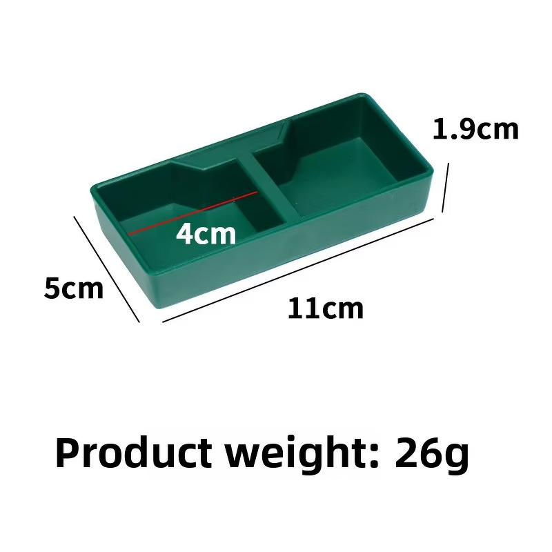 Water and Food Bowls Manufacturer - Cross-border Dual-purpose PVC Rectangular for Reptiles and Arachnids Eat and Drink Supplies