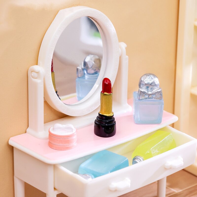 Simulation Beauty Resin Crafts Manufacturer - Micro Landscape Fun Makeup Perfume Lipstick Small Ornaments DIY Desktop Landscaping