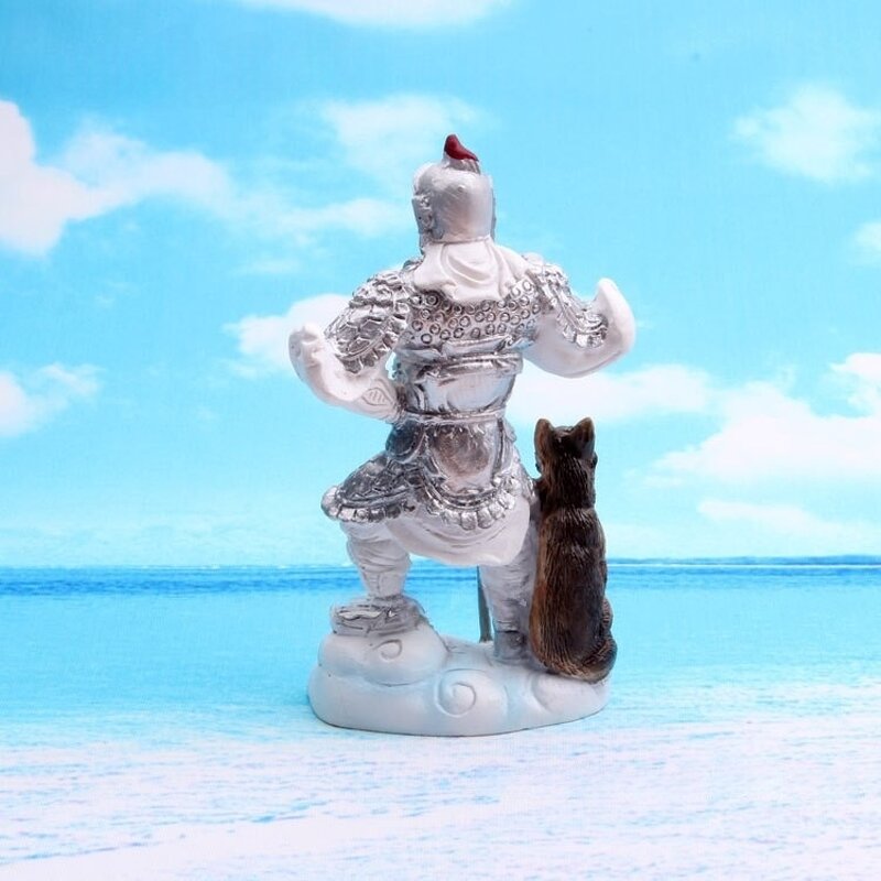 Resin Crafts Ornaments Manufacturer - Customizable Mythological Characters Journey to the West Erlang Shen Aquarium DIY Decoration