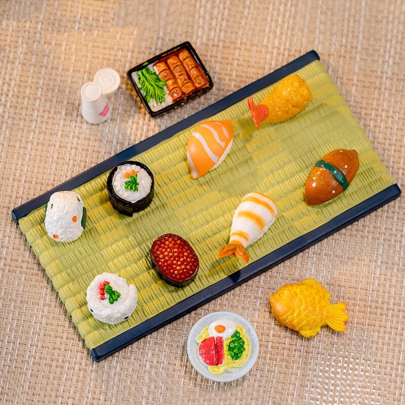 Simulation Sushi Food Resin Craft Manufacturer - Micro Landscape Creative Japanese Cuisine Small DIY Desktop Home Decoration