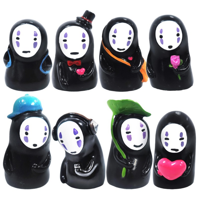 Resin Crafts Manufacturer - Gong Junqi Faceless Man 3D New Japanese Home Car Ornament Cute Eco-Friendly Living Room Decoration