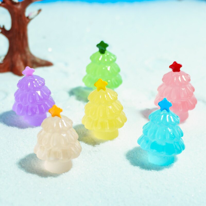 Christmas Tree Decoration Manufacturer - Hot Selling PVC Micro Landscape Creative Resin Ornaments Eco-Friendly Plastic Fish Tank