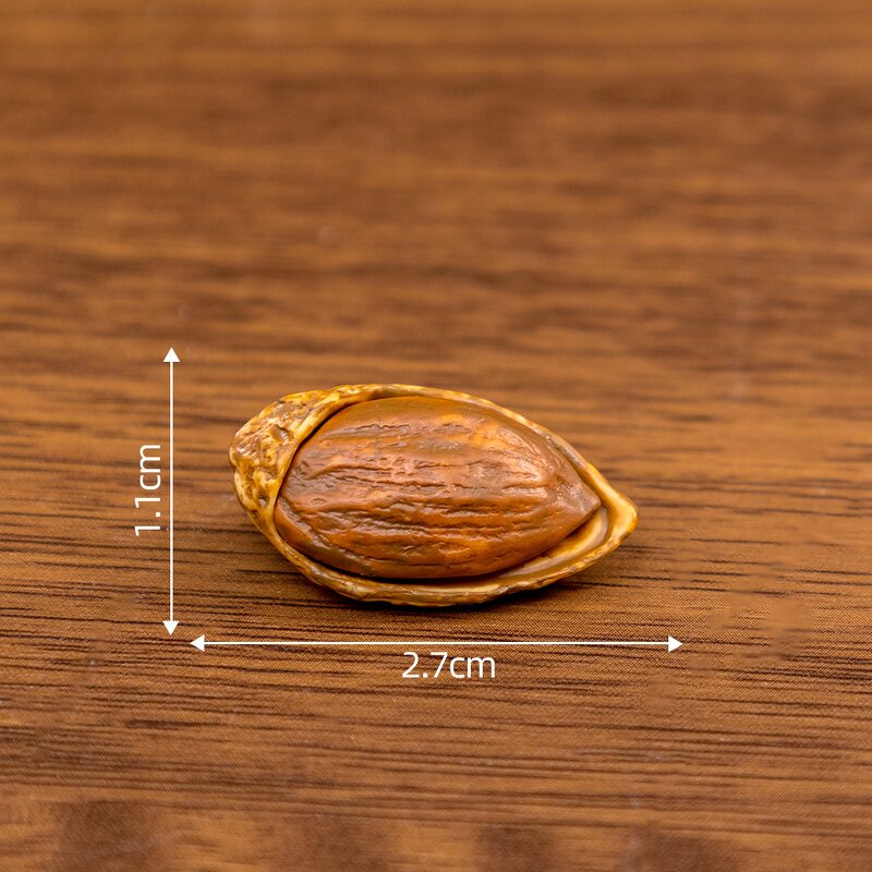 Simulation Food Nut Model Manufacturer - Small Resin Crafts Micro Landscape Fun for DIY Desktop Car Ornament & Small Decorations