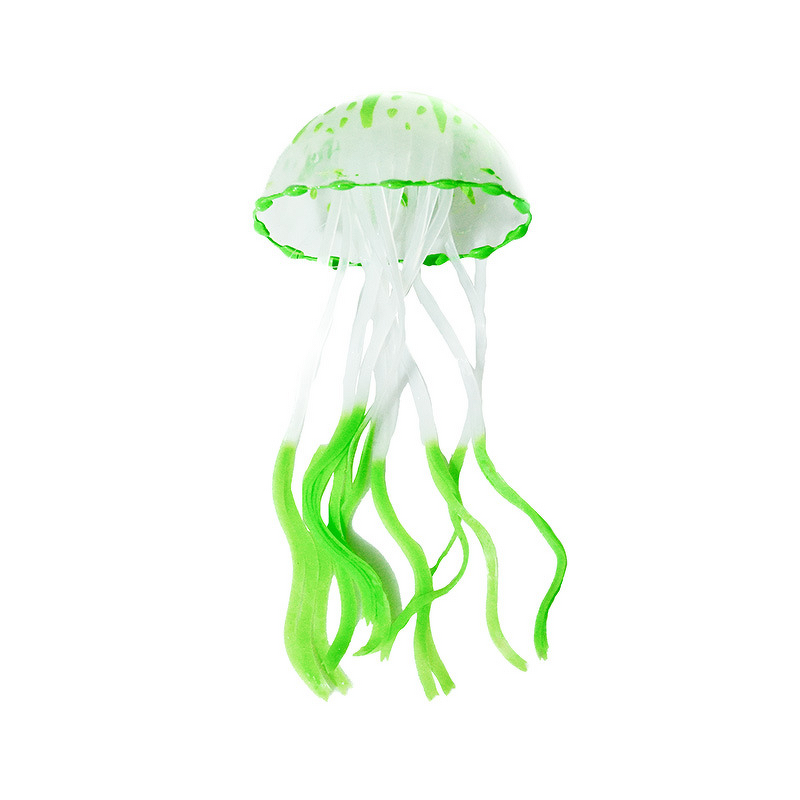 Artificial Silicone Jellyfish Manufacturer - Hot Selling New Cross-Border Sea Tank Wholesale Floating Fish Tank Aquarium Accessories