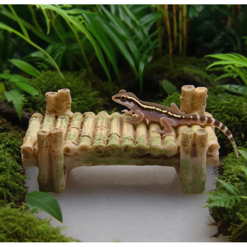 Resin Bridge Ornament Manufacturer - Abstract Small for Micro Landscape Moss Succulent Flower Pot Decoration Bamboo Aquarium