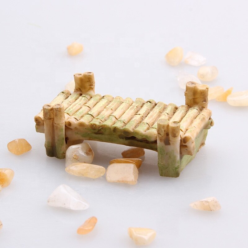 Resin Bridge Ornament Manufacturer - Abstract Small for Micro Landscape Moss Succulent Flower Pot Decoration Bamboo Aquarium