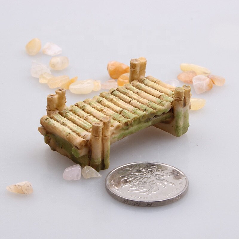 Resin Bridge Ornament Manufacturer - Abstract Small for Micro Landscape Moss Succulent Flower Pot Decoration Bamboo Aquarium