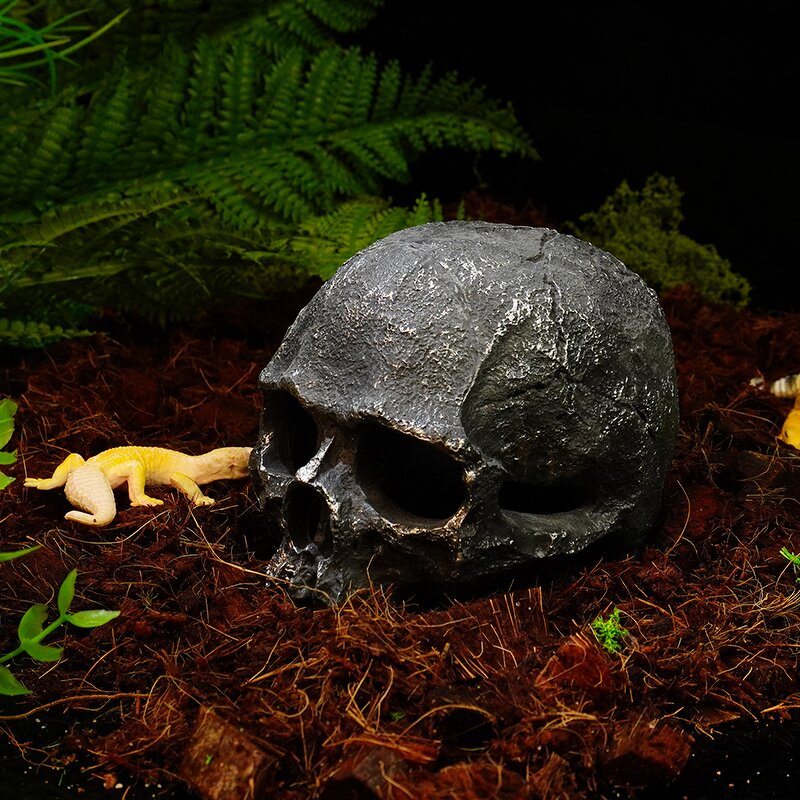 Reptile Supplies Manufacturer - Customizable Fish tank Scorpion Guard Palace Spider Lizard Snake Python Skull Aquarium Accessories