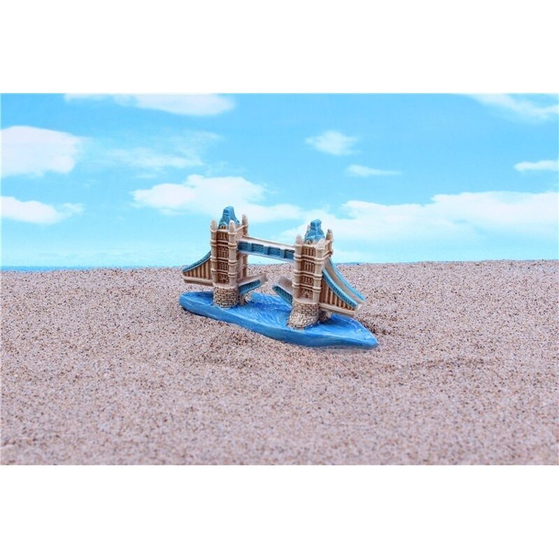 Miniature London Bridge Manufacturer - Factory Direct Supply Psychological Sandplay Building Model with Sand Tools for Decorations