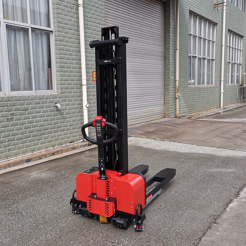 Electric Stacker Manufacturer - New Arrival 1200KG 1500kg Rough Terrain Counterbalance Pallet Lifter Elevator