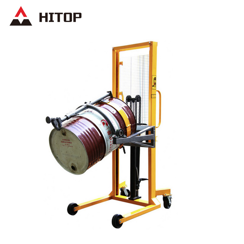 Container Stacker Manufacturer - Hydraulic for Rolls Mini Lift 400Kg Hand Truck Crane Electronic Drum Pallet