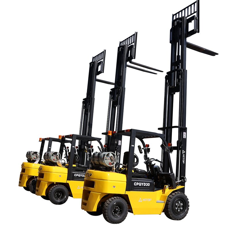 Dual Fuel Forklift Manufacturer - Japanese Engine K25 LPG 2 Ton 2.5 Ton Gasoline Propane 3 Ton with 3000-7000mm Lifting