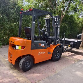 Diesel Forklift Manufacturer - Hitop Affordable Price Bucket Truck Attachment 2 Ton 2.5 Ton 3 Ton with Hinged Bucket