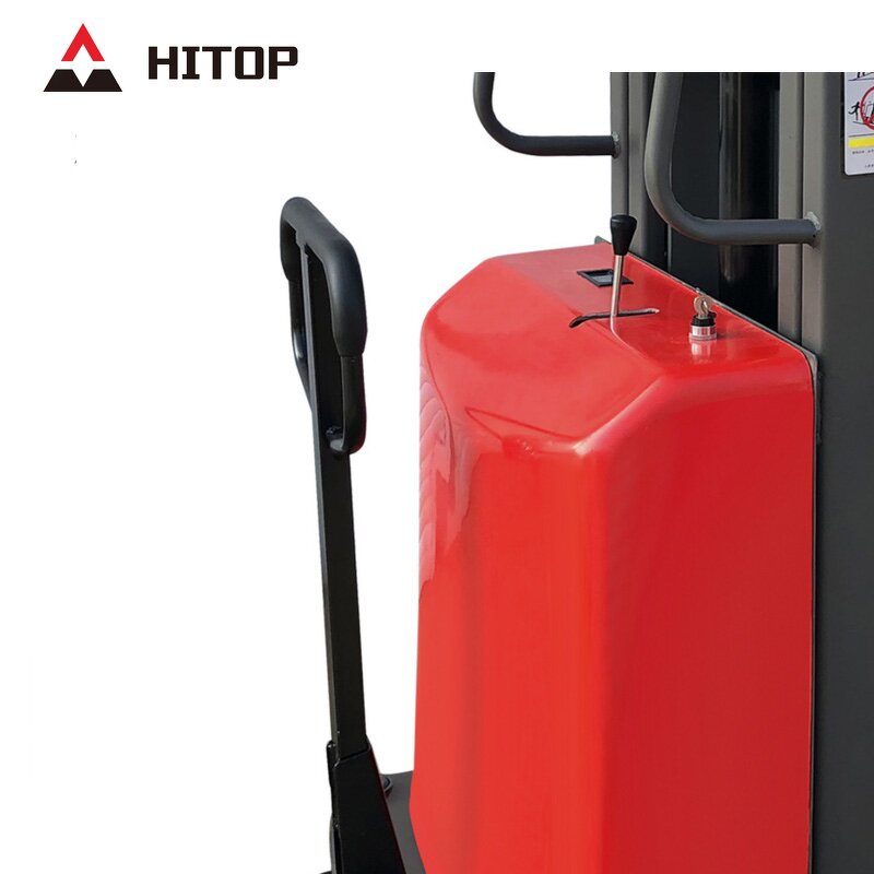 Semi-Electric Pallet Stacker Manufacturer - Made in China 1 Ton Semi Automatic 2T2M