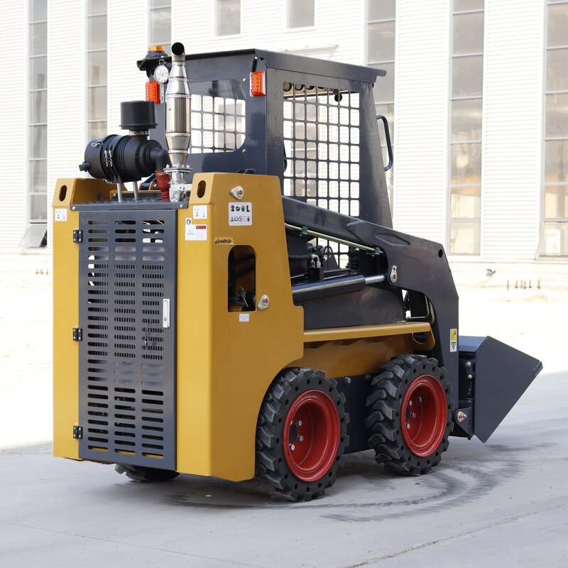 Skid Steer Loader Manufacturer - China Farm Wheel Mini With Cabin