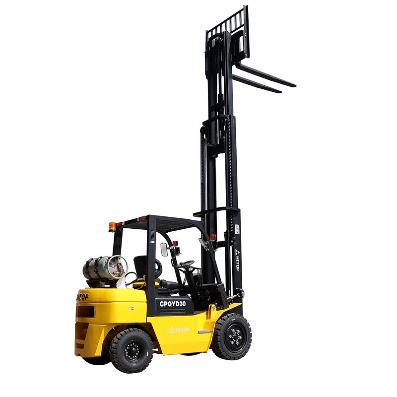 LPG Gas Forklift Manufacturer - Reliable 3 Ton 3.5 Ton 5 Ton Best Price EPA Eur5 Engine Triplex Mast Side Shifter