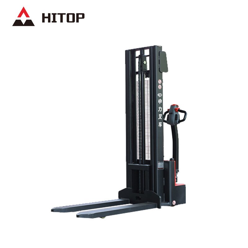 Semi-Electric Pallet Stacker Manufacturer - Made in China 1 Ton Semi Automatic 2T2M