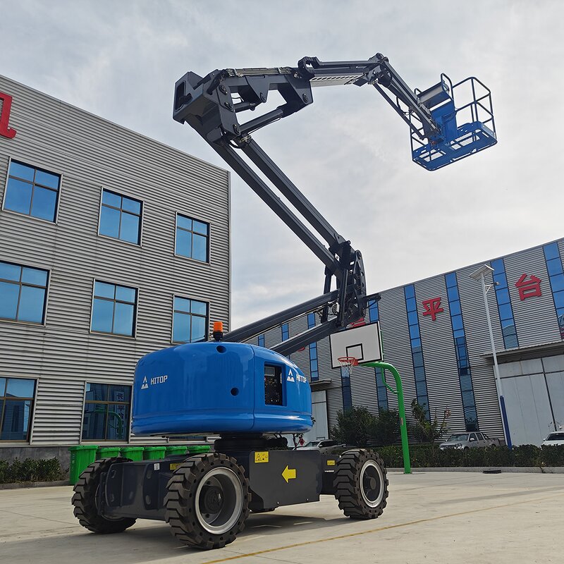 Articulated Boom Lift Manufacturer - Mini 8m 10m 20m 30m Small Electric diesel Four Wheels