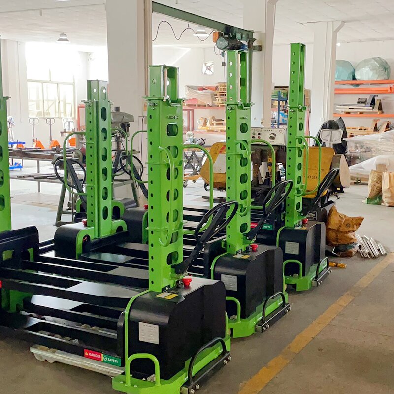 Electric Pallet Stacker Manufacturer - Wholesale High Quality Self Loading Portable 1000kg 1500kg 700kg with Lithium Battery