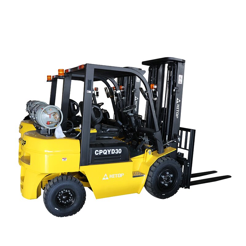 LPG Gas Forklift Manufacturer - Reliable 3 Ton 3.5 Ton 5 Ton Best Price EPA Eur5 Engine Triplex Mast Side Shifter