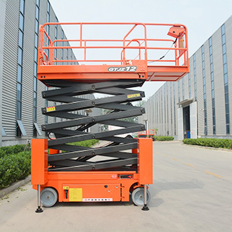Scissor Lift Manufacturer - Self-Propelled Hydraulic 15m Automatic Aerial Work Platform