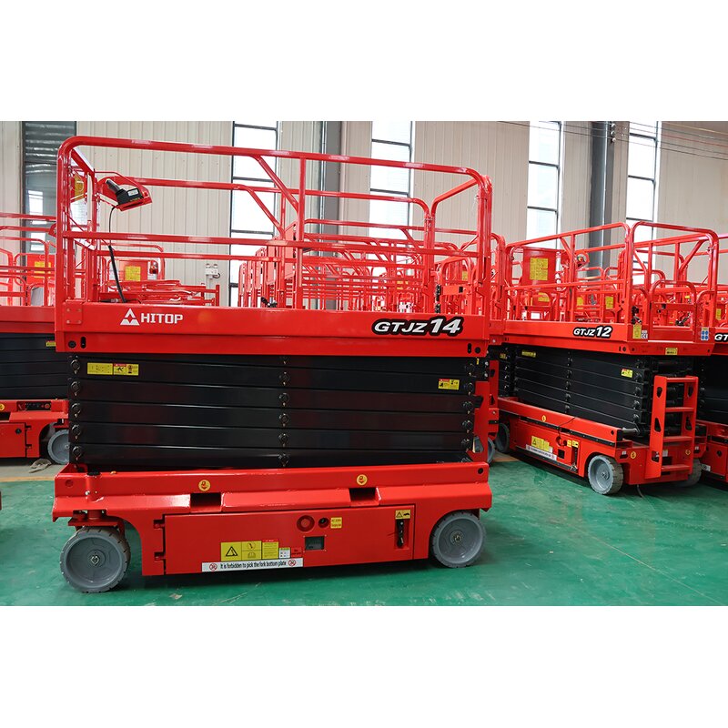Scissor Lift Manufacturer - Self Propelled Full Automatic Hydraulic Electric Lifting Platform Type Automatic Walking Manned Elevator