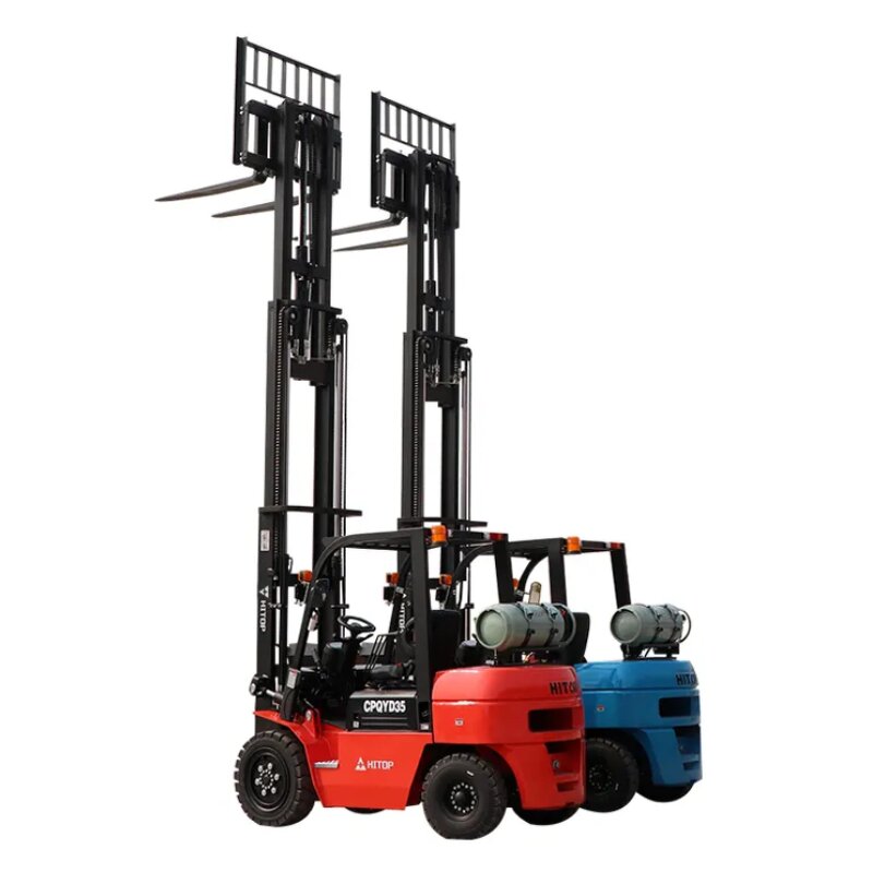 LPG Forklift Manufacturer - Montacargas 2 Ton 2.5 Ton 3 Ton Gasoline 3.5 Ton 4 Ton Propane with Free Spare Parts