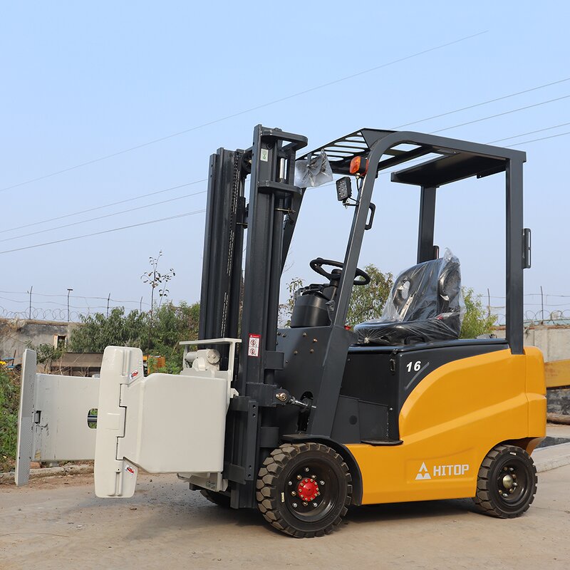 Forklift Attachment Manufacturer - Rotator Chinese Fork Lifter 3 Ton 3.5 Ton Electric Battery with Paper Roll Clamp