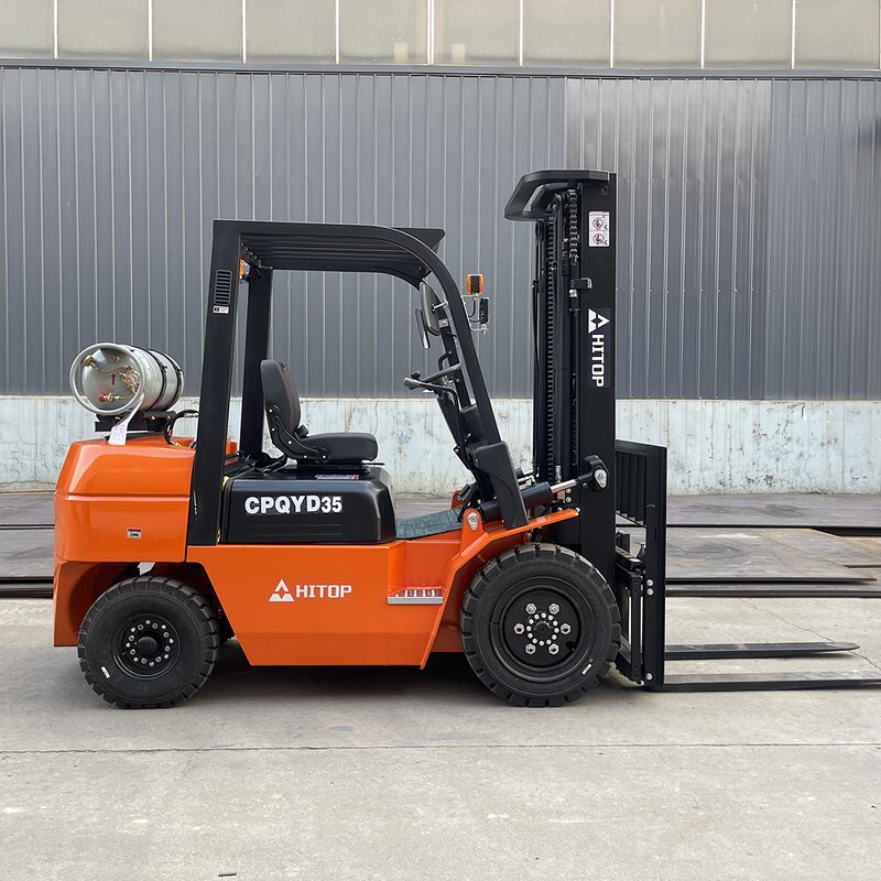 LPG Forklift Manufacturer - Euro 5 2.5 Ton 3 Ton 4 Ton Dual Fuel Gasoline Gas 3.5 Ton Propane with 4.8m Lifting