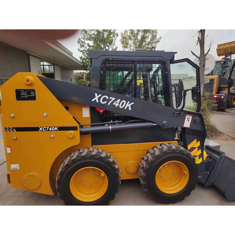 Skid Steer Loader Manufacturer - High Operating Efficiency 4 in 1 Bucket Mini