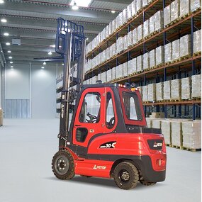 Electric Forklift Manufacturer - China New Brand Cabin with AC 1.5 Ton 3 Ton 5 Ton Solid Tyres for Cold Room
